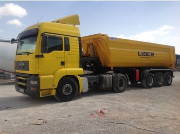 New Tipper semi-trailer LIDER 2020 NEW DIRECTLY FROM MANUFACTURER COMPANY AVAILABLE IN STOCK: picture 1