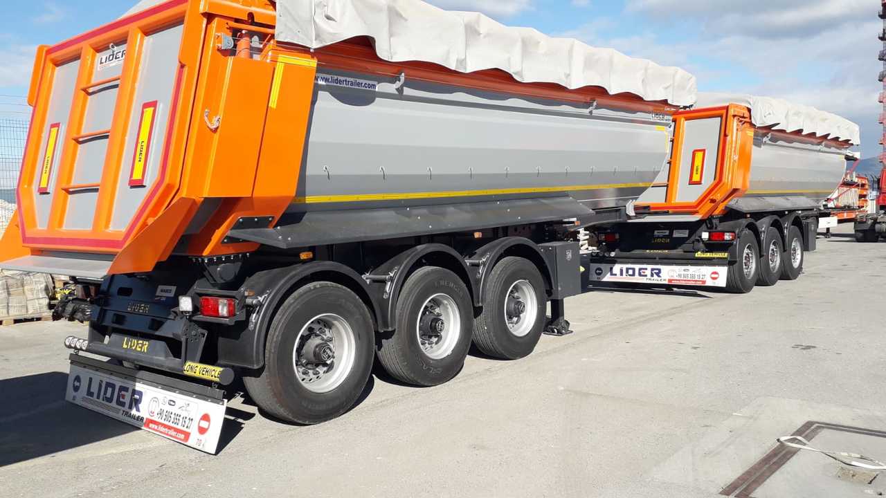New Tipper semi-trailer for transportation of timber LIDER 2023 MODELS YEAR NEW (MANUFACTURER COMPANY LIDER TRAILER & TANKER: picture 12