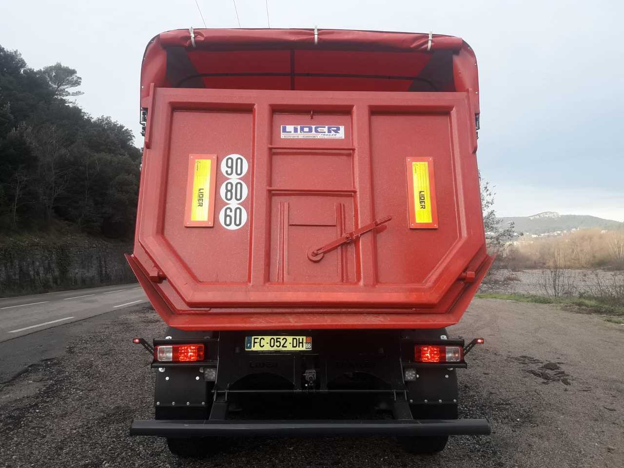 New Tipper semi-trailer for transportation of timber LIDER 2023 MODELS YEAR NEW (MANUFACTURER COMPANY LIDER TRAILER & TANKER: picture 5