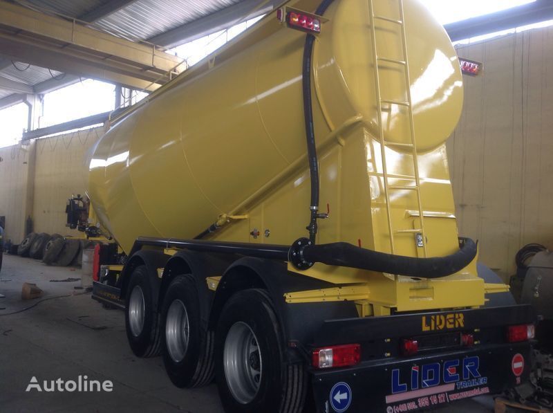 New Tanker semi-trailer for transportation of cement LIDER 2023 MODEL NEW CEMENT TANKER: picture 8