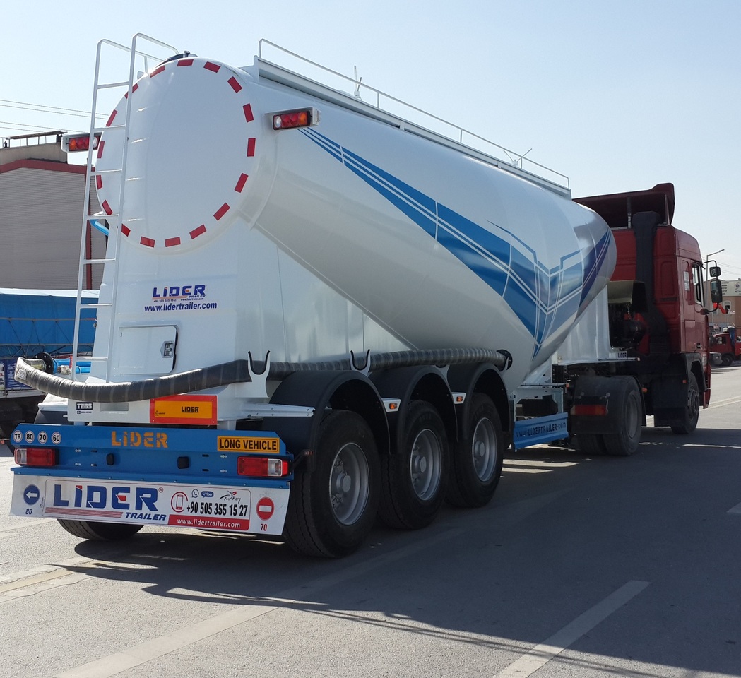 New Tanker semi-trailer for transportation of cement LIDER 2023 MODEL NEW CEMENT TANKER: picture 13