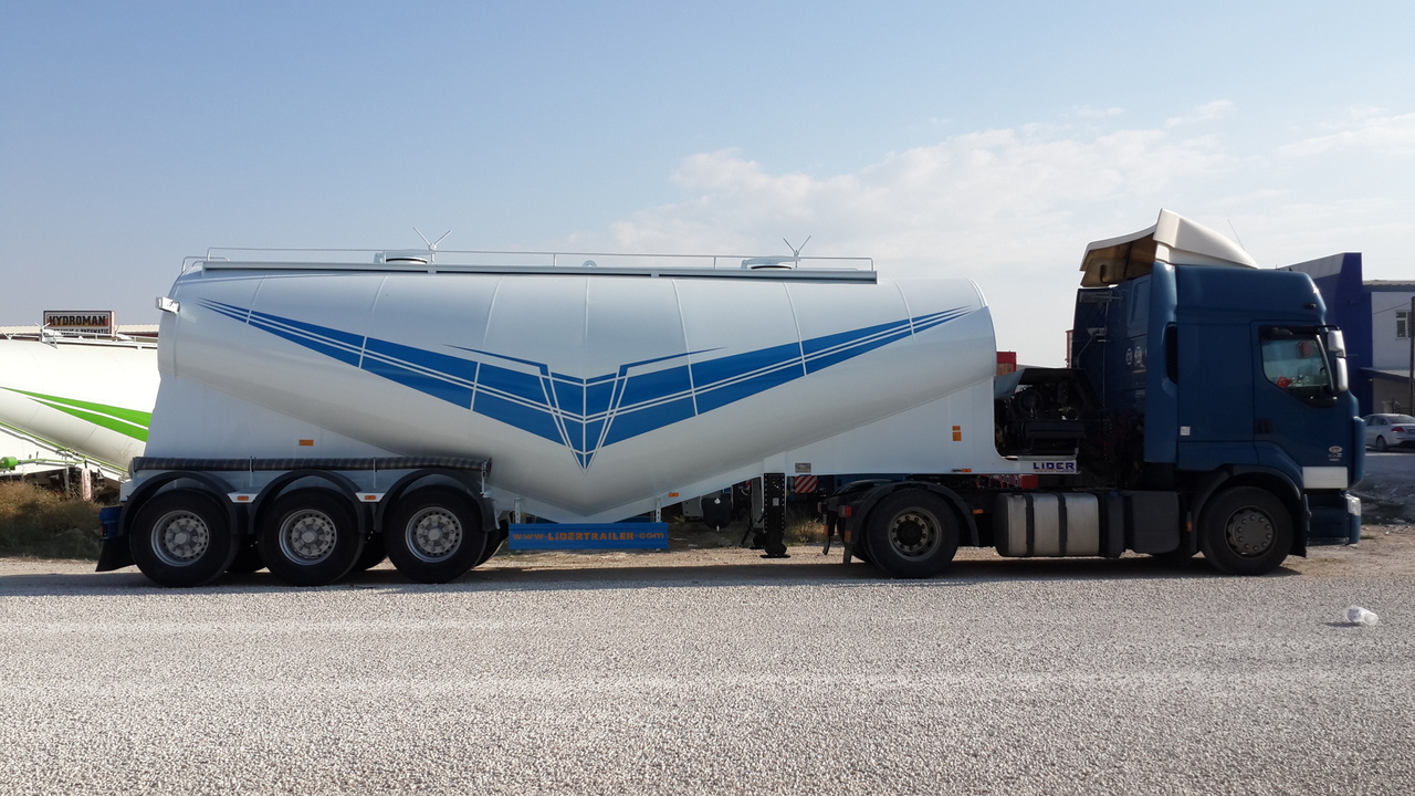 New Tanker semi-trailer for transportation of cement LIDER 2023 MODEL NEW CEMENT TANKER: picture 12