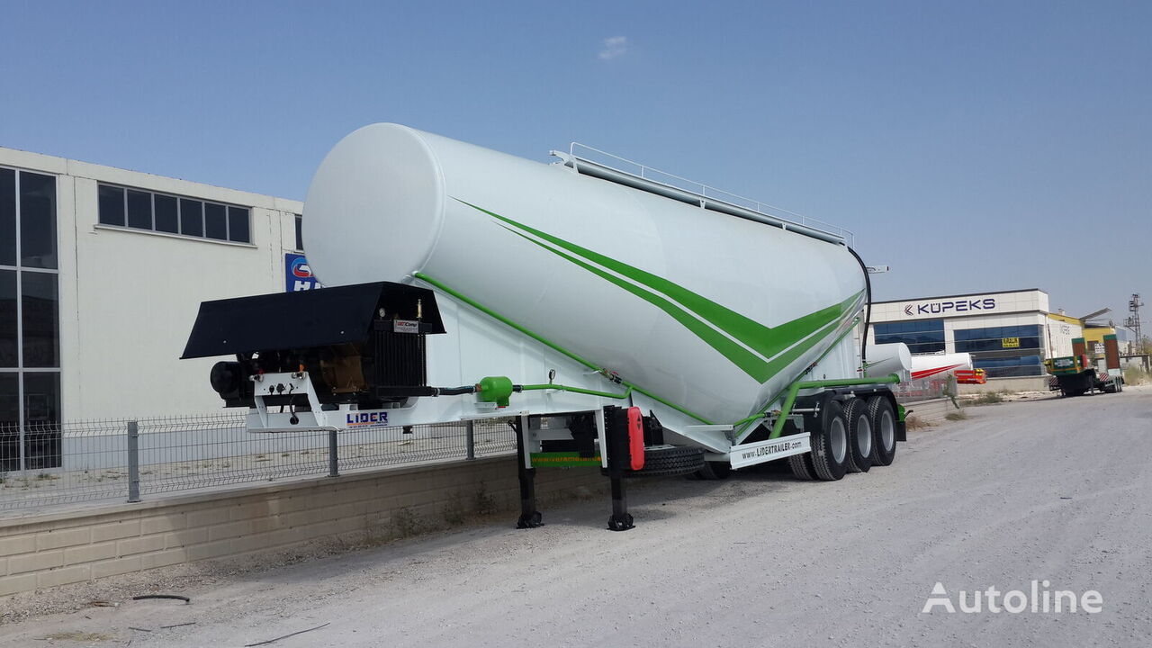 New Tanker semi-trailer for transportation of cement LIDER 2023 NEW 80 TONS CAPACITY FROM MANUFACTURER READY IN STOCK: picture 19
