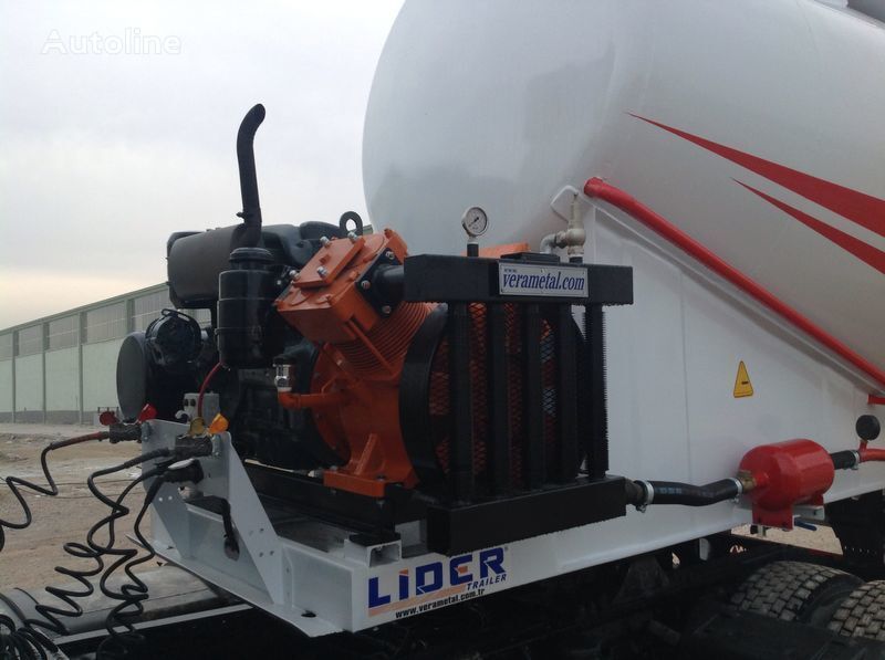 New Tanker semi-trailer for transportation of cement LIDER 2023 NEW (FROM MANUFACTURER FACTORY SALE): picture 11