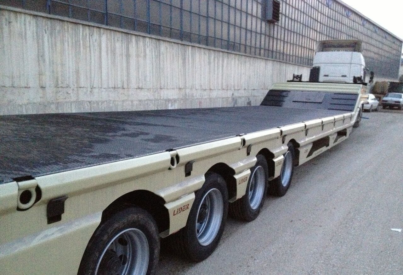 LIDER 2023 model 150 Tons capacity Lowbed semi trailer - Low loader semi-trailer: picture 2
