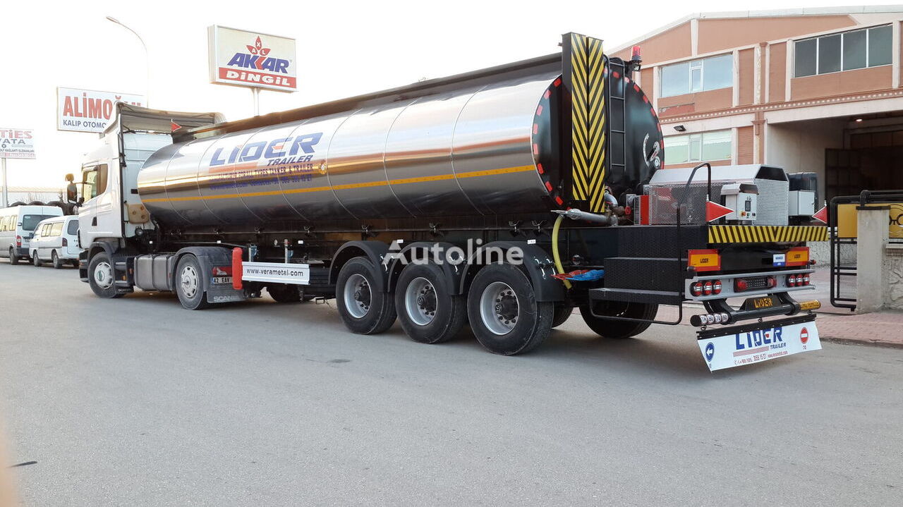 New Tanker semi-trailer for transportation of bitumen LIDER 2024 MODELS NEW LIDER TRAILER MANUFACTURER COMPANY: picture 12