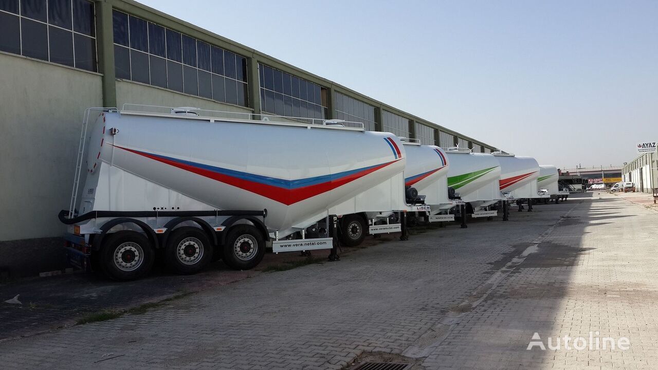 New Tanker semi-trailer for transportation of cement LIDER 2024 NEW 80 TONS CAPACITY FROM MANUFACTURER READY IN STOCK: picture 14