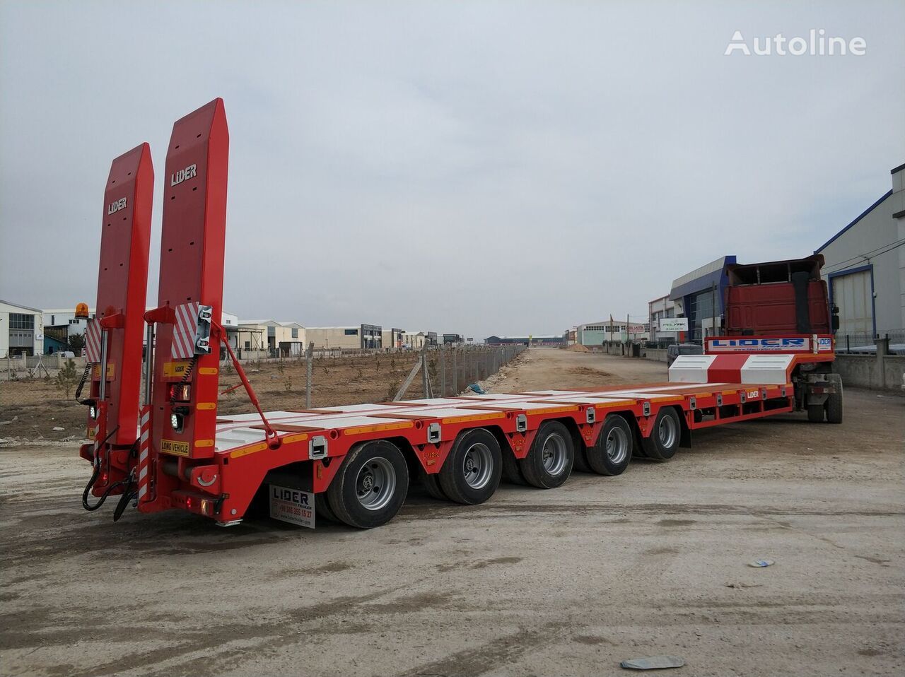 LIDER 2024  READY IN STOCK 50 TONS CAPACITY LOWBED leasing LIDER 2024  READY IN STOCK 50 TONS CAPACITY LOWBED: picture 12