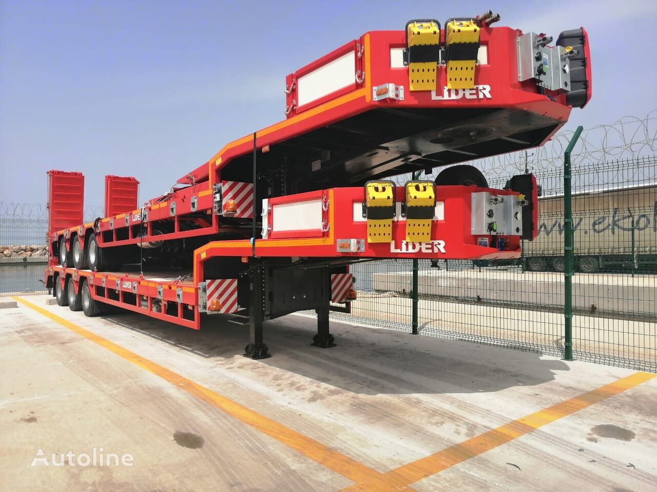LIDER 2024  READY IN STOCK 50 TONS CAPACITY LOWBED leasing LIDER 2024  READY IN STOCK 50 TONS CAPACITY LOWBED: picture 11