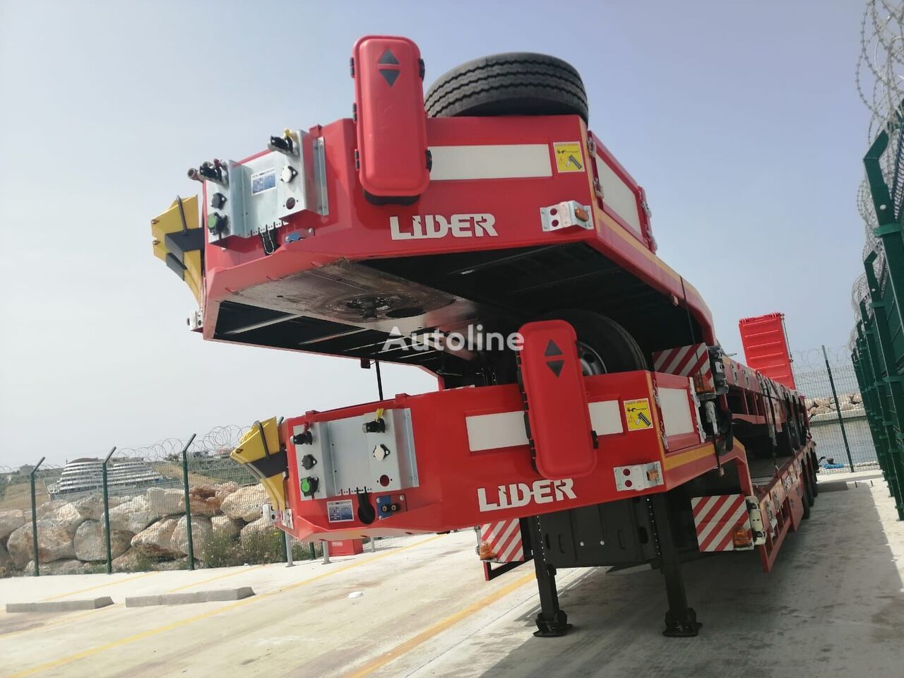 LIDER 2024  READY IN STOCK 50 TONS CAPACITY LOWBED leasing LIDER 2024  READY IN STOCK 50 TONS CAPACITY LOWBED: picture 9