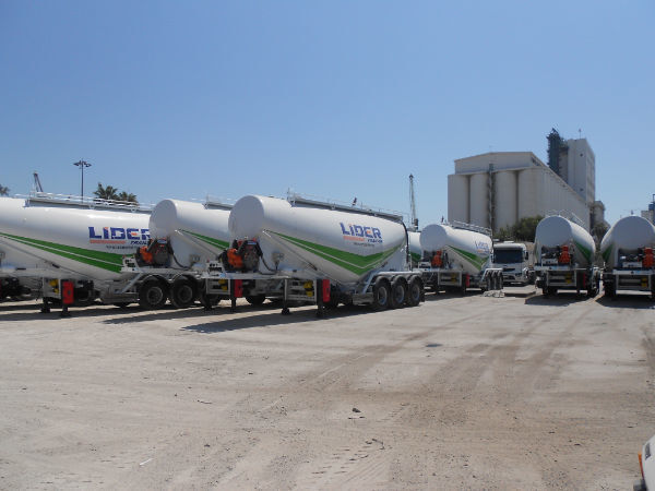 New Tanker semi-trailer for transportation of cement LIDER 2024 YEAR NEW BULK CEMENT manufacturer co.: picture 8
