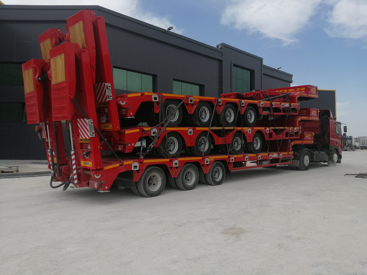 New Low loader semi-trailer LIDER NEW 2024 MODELS YEAR LIDER TRAILER: picture 19