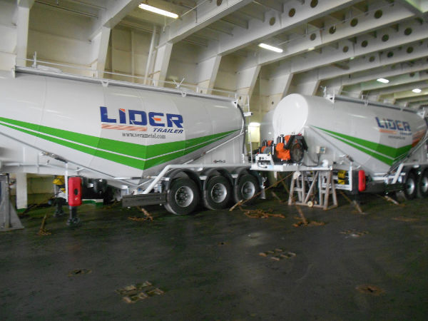 New Tanker semi-trailer for transportation of cement LIDER NEW ciment remorque 2024 YEAR (MANUFACTURER COMPANY): picture 8