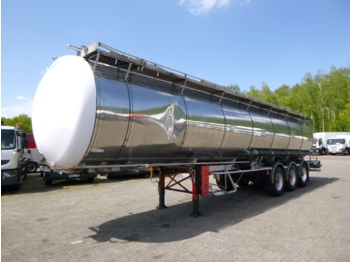 Tanker semi-trailer for transportation of chemicals L.A.G. Chemical tank inox 37.2 m3 / 4 comp: picture 1