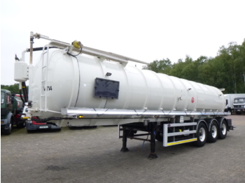Tanker semi-trailer Lakeland Vacuum tank alu 32 m3 / 1 comp + pump: picture 1