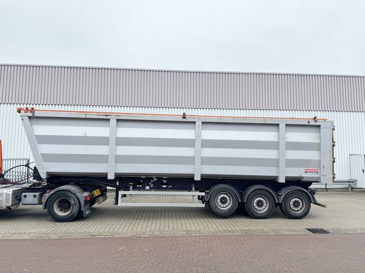 Tipper semi-trailer Langendorf NW3S55 Kippauflieger ca. 55m³