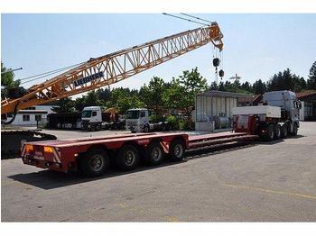 Low loader semi-trailer for transportation of heavy machinery Langendorf SATAH 40/50: picture 1