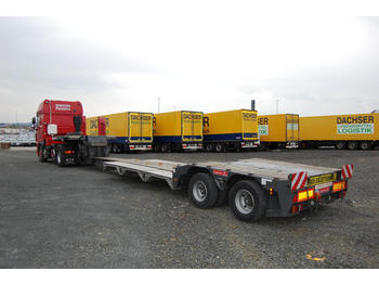 Low loader semi-trailer for transportation of heavy machinery Langendorf SATAH-VL 20/28, Schwanenhals, ausziehbar: picture 1