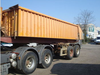 Tipper semi-trailer Langendorf SK 25m3 Stahl Blattgefedert: picture 1