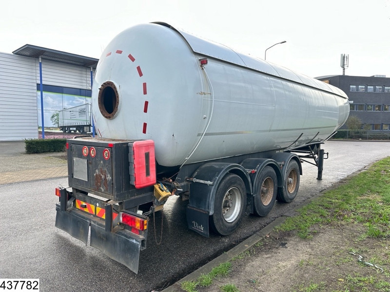 Tanker semi-trailer Lapesa gas 47771 Liter, LPG GPl Gas tank, Steel Suspension: picture 2