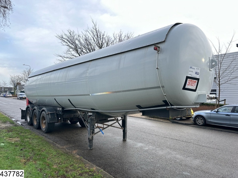 Tanker semi-trailer Lapesa gas 47771 Liter, LPG GPl Gas tank, Steel Suspension: picture 6