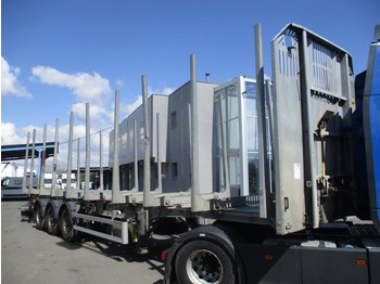 ZASŁAW D-651A  - Log semi-trailer