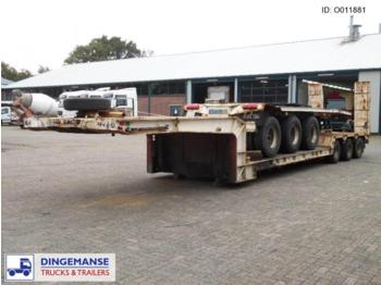 Cometto 3-axle lowbed trailer + ramps 60000 KG / Extendable 17.5M - Low loader semi-trailer