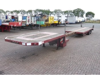 DRACO EXTENDABLE STEERAXLE  FORKLIFT CONNECTION - Low loader semi-trailer