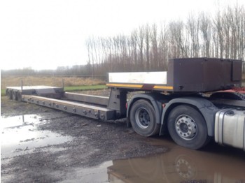 DRACO Open Lowbed Extendable/Expandable - Low loader semi-trailer