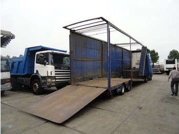 Faymonville 2 AS DIEPLADER MET KLEP - Low loader semi-trailer