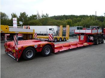 Faymonville 2-Achs Tiefbett mit Radmulden - Low loader semi-trailer