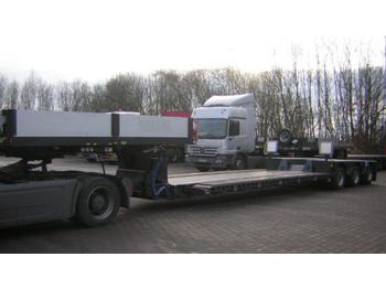 Faymonville 3-Achs MEGAMAX Tiefbett mit Baggerbrücke - Low loader semi-trailer