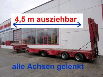 Faymonville (B) 3 Achs Satteltieflader mit Radmuld - Low loader semi-trailer