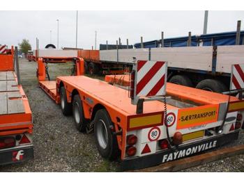 Faymonville Megamax tiefbett mit 300 mm Ladehöhe - Low loader semi-trailer