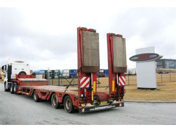 Faymonville Semitieflader mit radmulden - Low loader semi-trailer