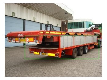 Floor SEMI DIEPLADER 3-AS - Low loader semi-trailer