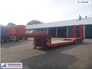 Galtrailer 3-axle lowbed trailer 50000 kg / steering axle - Low loader semi-trailer