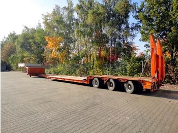 Goldhofer 3 Achs Tiefbett  Satteltieflader, Auszie - Low loader semi-trailer