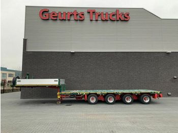 Goldhofer STN 4-44/62 SEMIE LOWLADER EXTEBALE  - Low loader semi-trailer