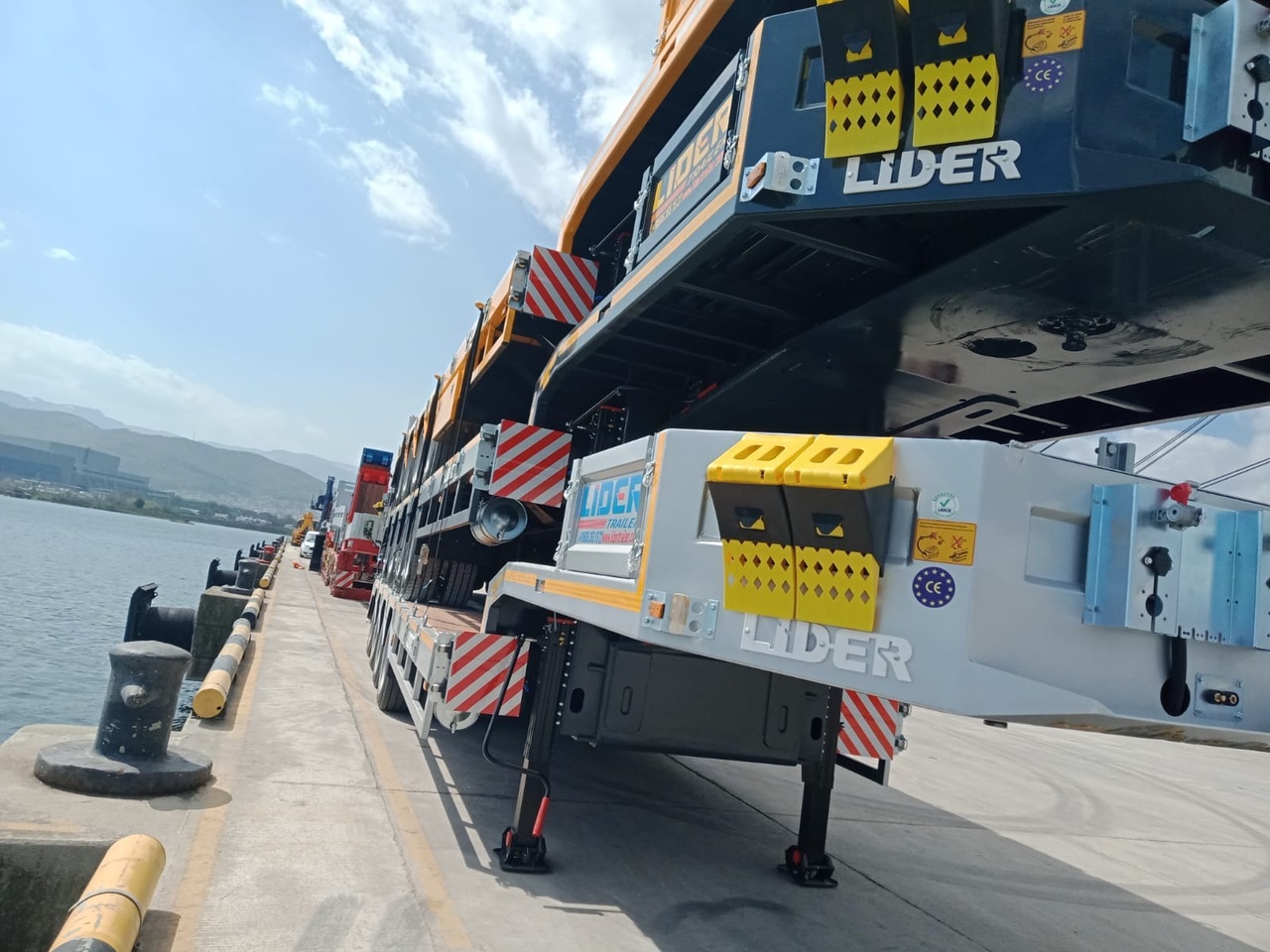 Low loader semi-trailer LIDER TRAILER -ENES GROUP NEW remorque surbaissée 2023 YEAR (MANUFACTURER COMPANY): picture 7