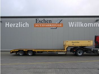 Langendorf SATVL 20/29 Telesattel, Zwangslenkung, Luft, SAF  - Low loader semi-trailer