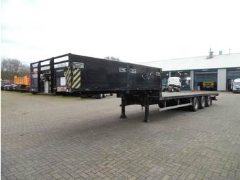 SDC 3-axle semi-lowbed container trailer 10-20-30 ft - Low loader semi-trailer