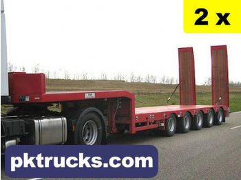 TSR 5-axle extendable - Low loader semi-trailer