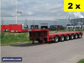 TSR 6-axle extendable - Low loader semi-trailer