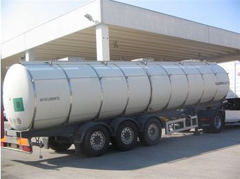 Tanker semi-trailer for transportation of food MENCI SL115 32000: picture 1