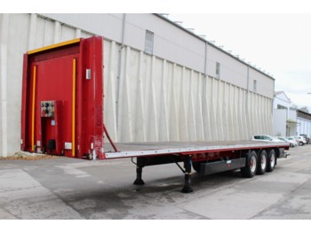 Dropside/ Flatbed semi-trailer MEUSBURGER MPS 3 Nutzlast 29,900 Kg!!!: picture 1