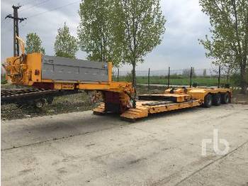 Low loader semi-trailer MEUSBURGER MTB-3 Tri/A Extendable Steerable: picture 1