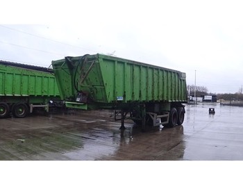 Tipper semi-trailer MOL K85F/20T/37ST (8 TIRES / BELGIAN TRAILER / CHASSIS AND CABIN STEEL / 37 m³): picture 1