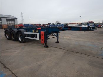 Container transporter/ Swap body semi-trailer M&G 30FT FIXED SKELETAL TRAILER - 2010 - C292546: picture 1