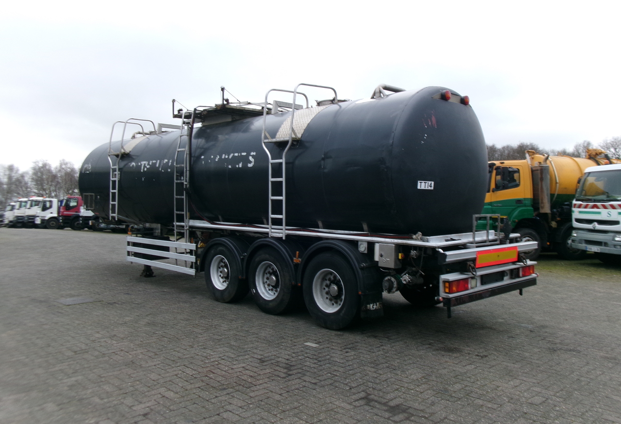 Tanker semi-trailer for transportation of chemicals Magyar Chemical tank inox 37.4 m3 / 1 comp / ADR 30/11/2023: picture 3
